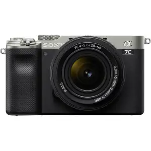 Бездзеркальний фотоапарат Sony Alpha a7C Kit 28-60mm Silver (ILCE7CLS.CEC)
