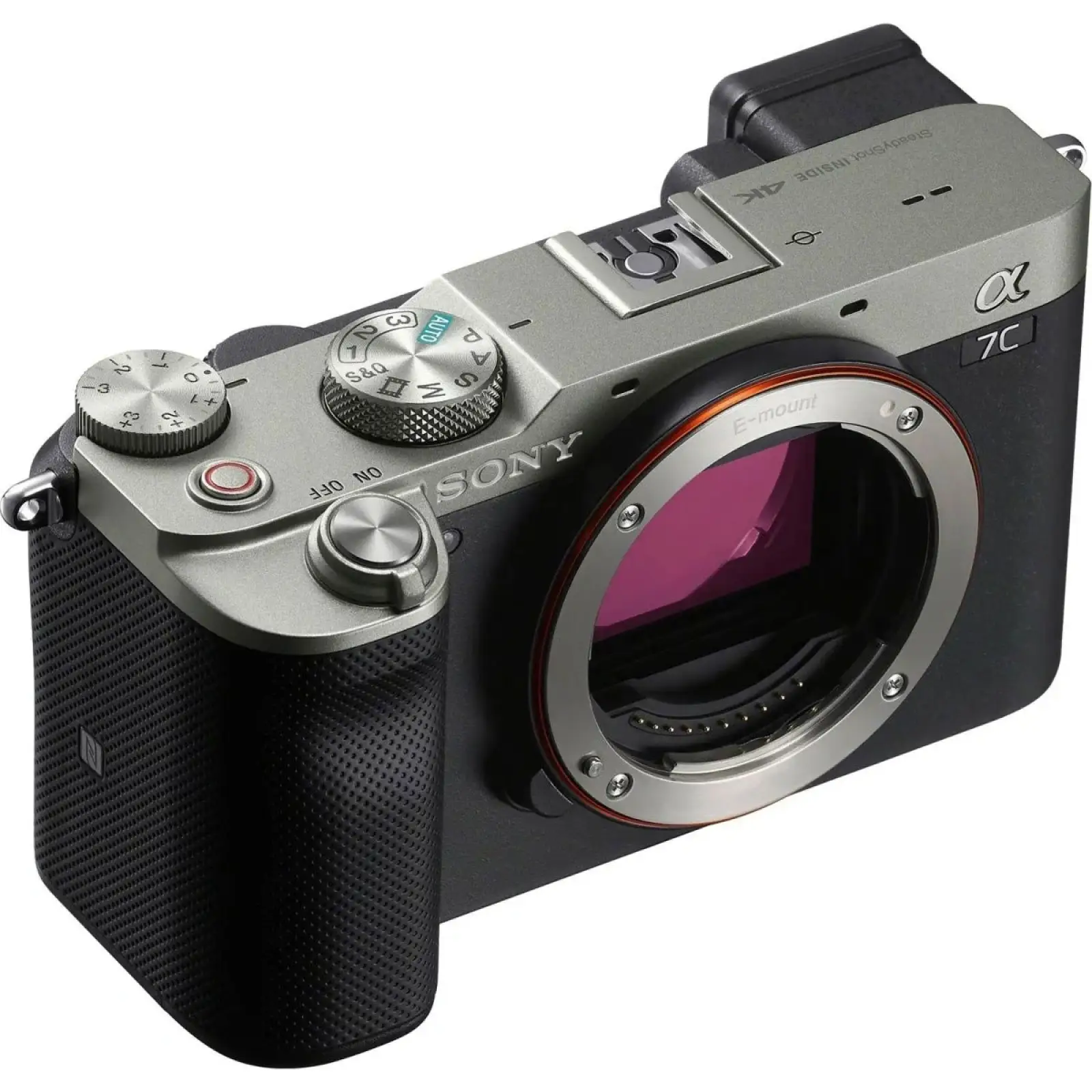 Бездзеркальний фотоапарат Sony Alpha a7C Kit 28-60mm Silver (ILCE7CLS.CEC)