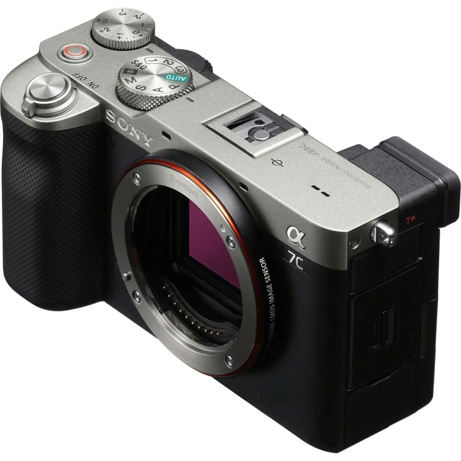 Бездзеркальний фотоапарат Sony Alpha a7C Kit 28-60mm Silver (ILCE7CLS.CEC)