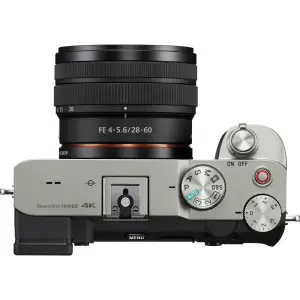Бездзеркальний фотоапарат Sony Alpha a7C Kit 28-60mm Silver (ILCE7CLS.CEC)