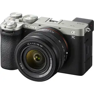 Беззеркальный фотоаппарат Sony Alpha A7C II Kit 28-60mm Silver (ILCE7CM2LS)