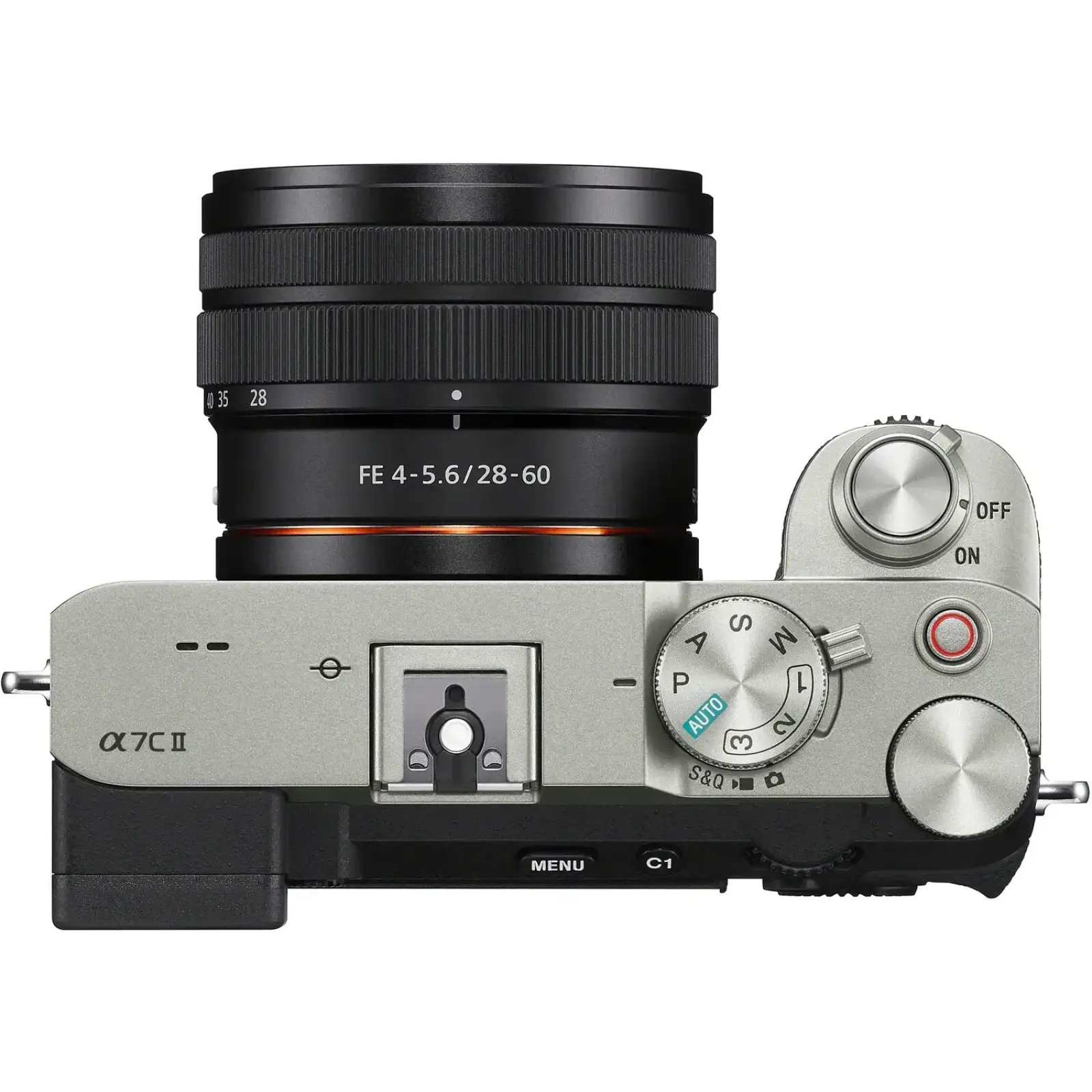 Беззеркальный фотоаппарат Sony Alpha A7C II Kit 28-60mm Silver (ILCE7CM2LS)