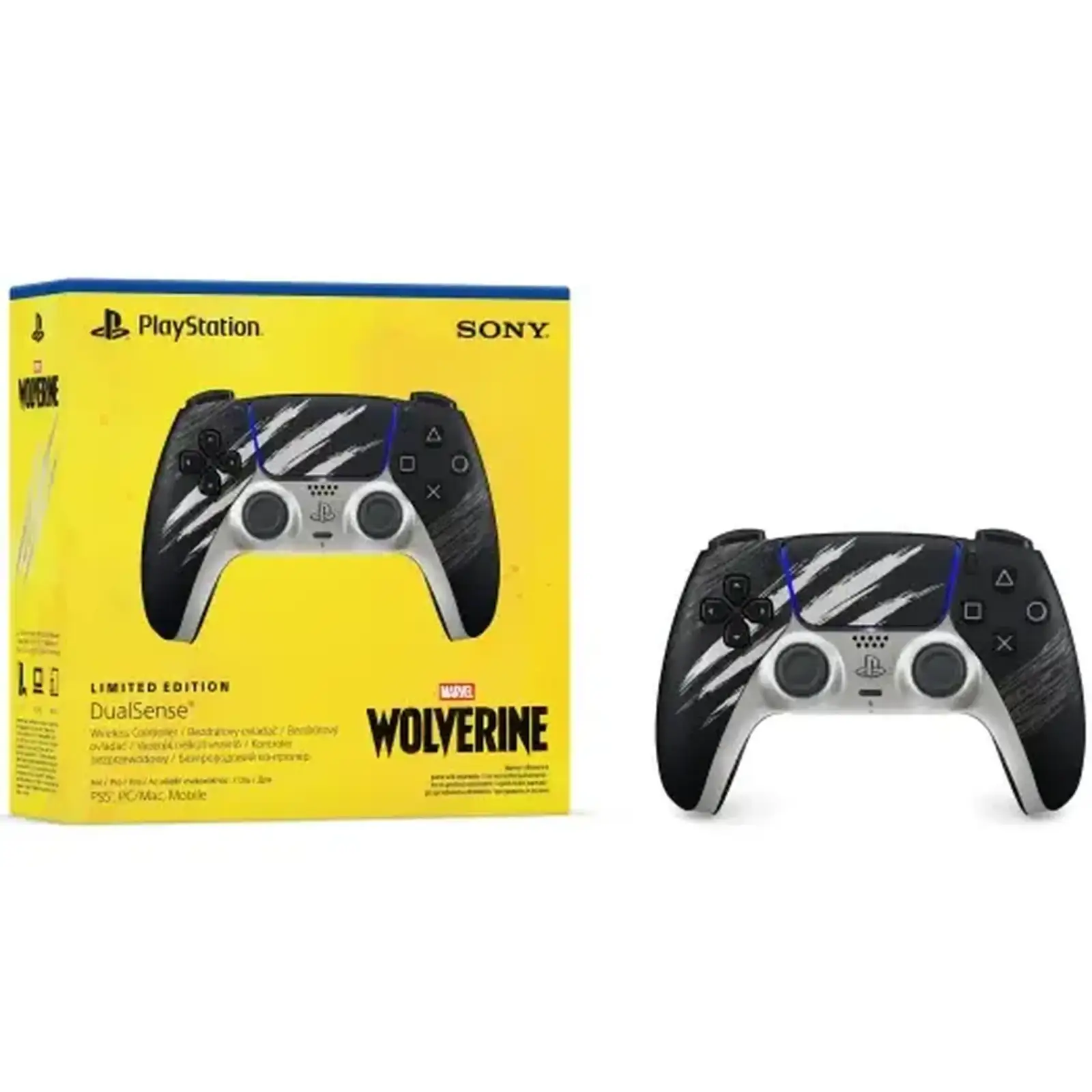 Геймпад Sony DualSense Marvel's Wolverine Limited Edition Adamantium Edition UA