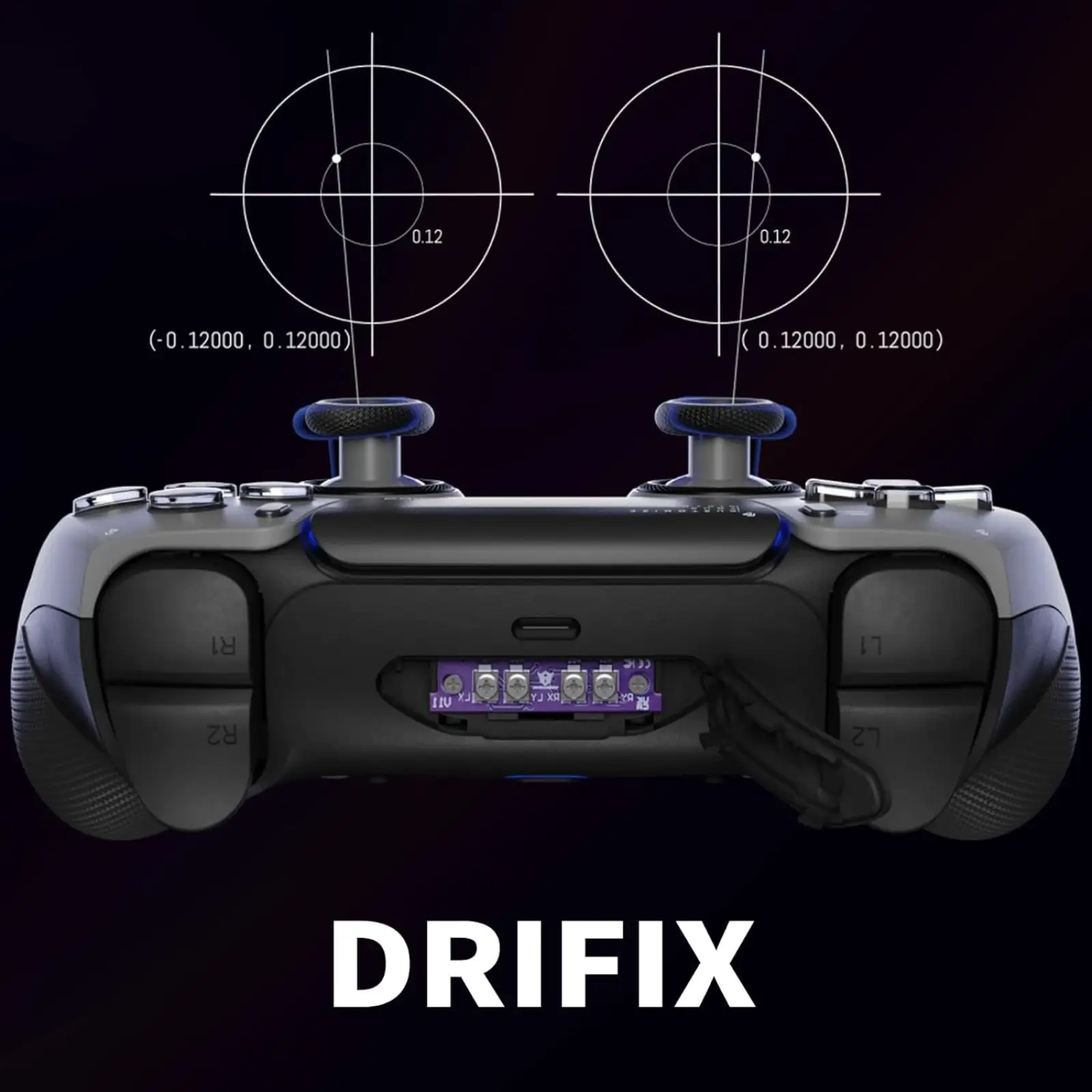 Геймпад Sony DualSense Hexgaming Phantom Pro with Hall Effect Stick Module Edition Black (PHTM006HEG3)