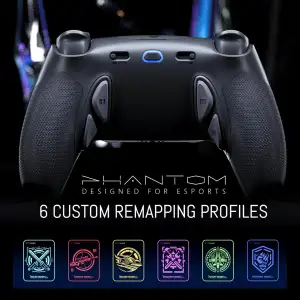 Геймпад Sony DualSense Hexgaming Phantom Pro with Hall Effect Stick Module Edition Black (PHTM006HEG3)