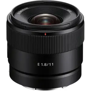 Об'єктив Sony E 11mm f/1.8 Black (SEL11F18)