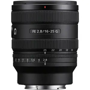 Широкоугольный объектив Sony FE 16-25mm f/2.8G Black (SEL1625G)