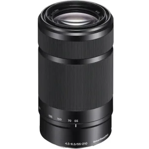 Объектив Sony 55-210mm f/4.5-6.3 для NEX Black (SEL55210B)