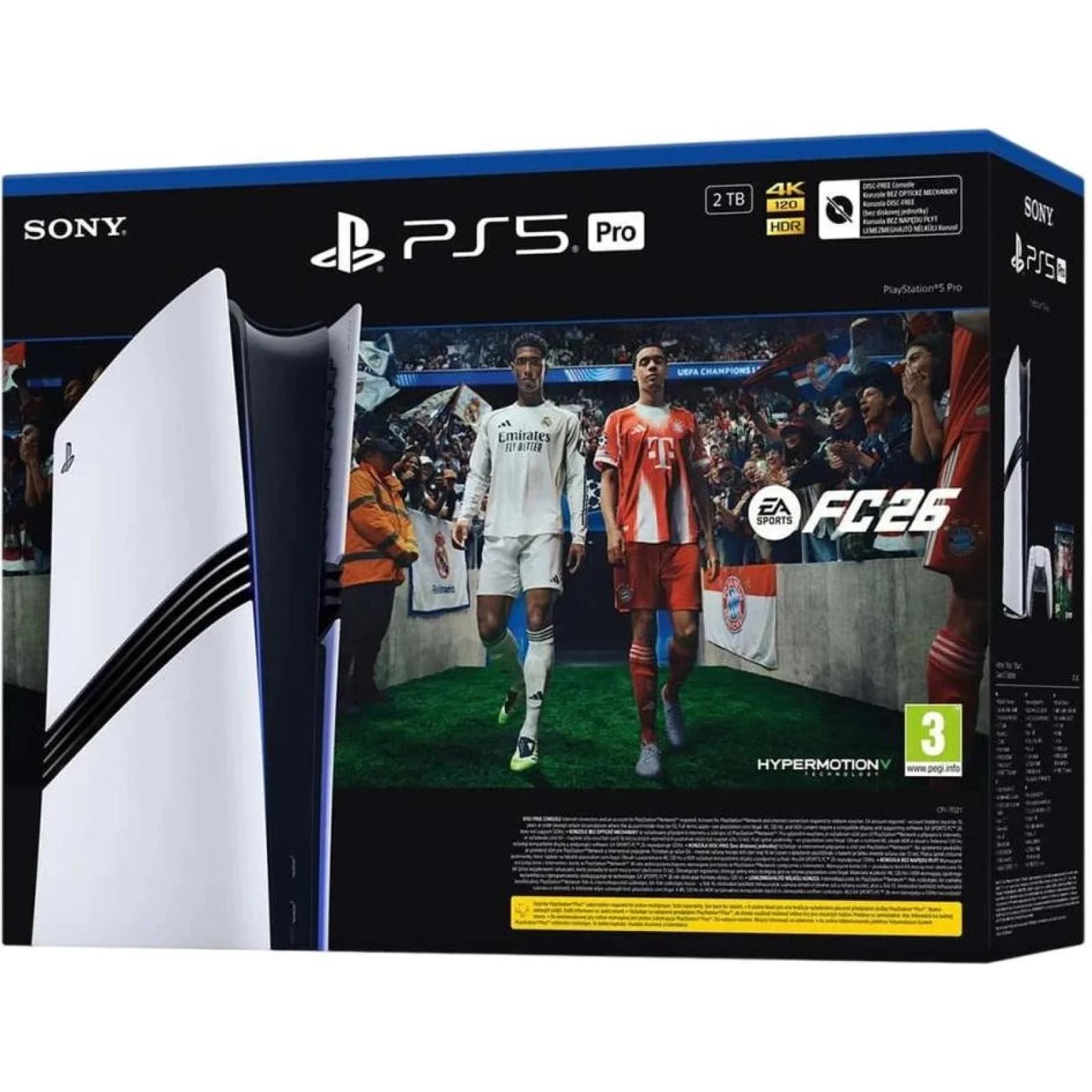 Игровая приставка SONY Playstation 5 Pro 2TB EA SPORTS FC 26 Bundle (711719024101)