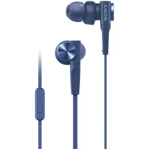 Цвет: Синий - Наушники Sony MDR-XB55AP Blue