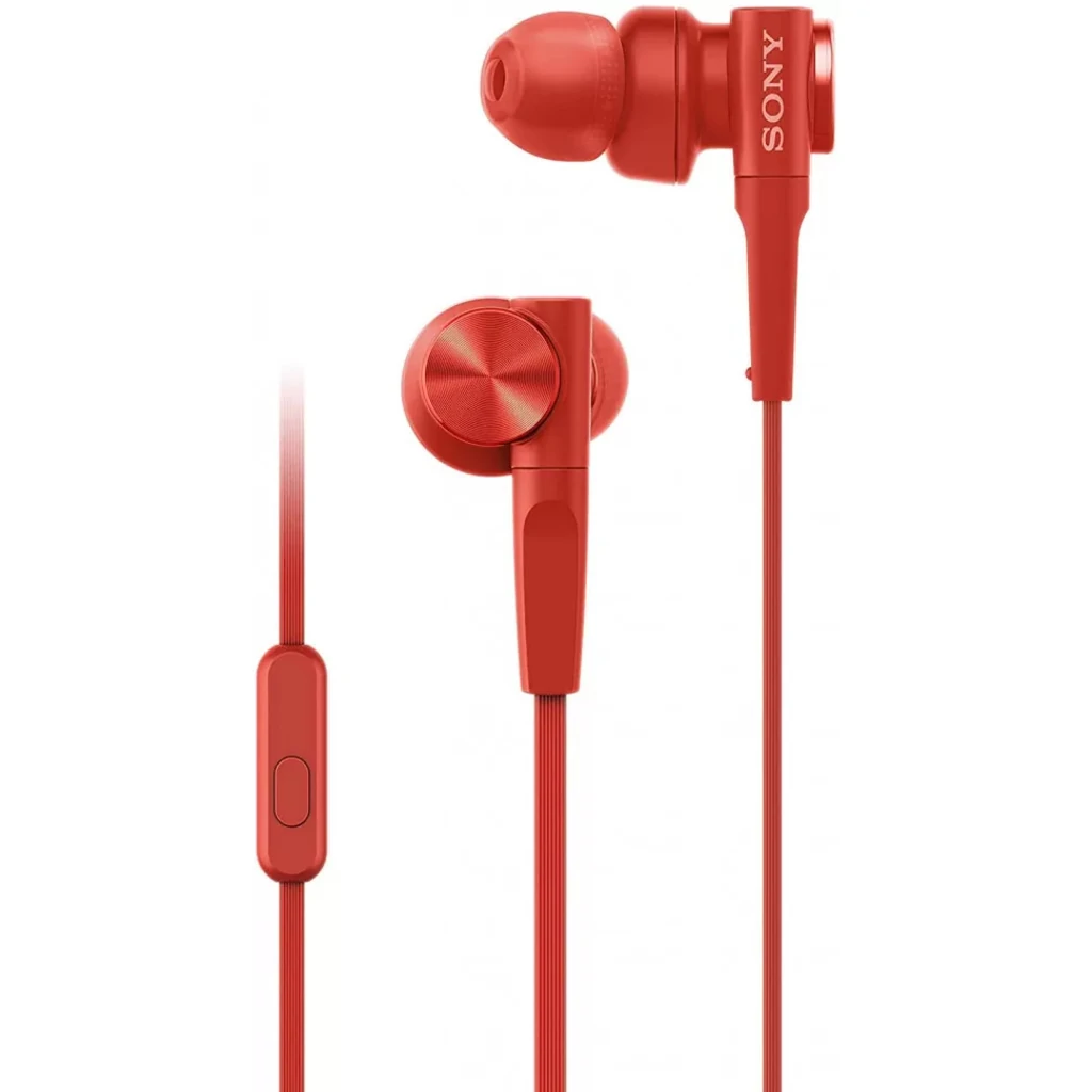 Наушники Sony MDR-XB55AP Red