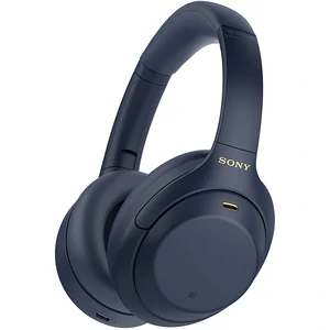 Цвет: Синий - Наушники Sony WH-1000XM4 Blue (WH1000XM4L.E)