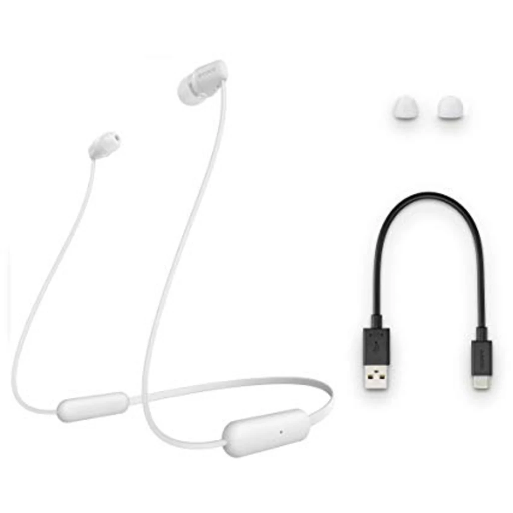 Навушники Sony WI-C200 White