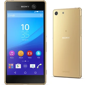 Цвет: Золотой - Смартфон Sony Xperia M5 Dual E5633 Gold UA