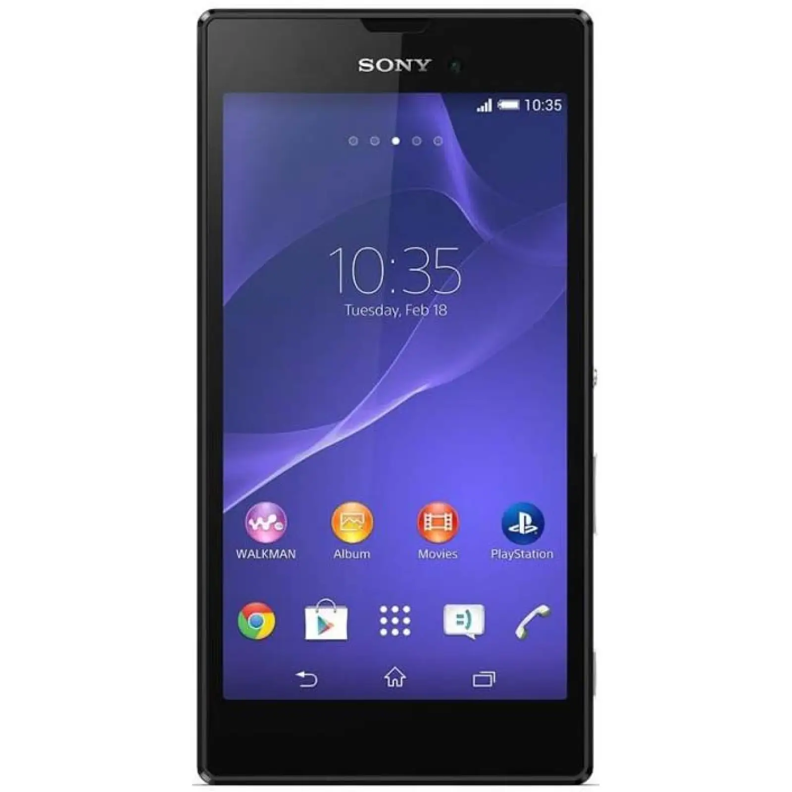 Смартфон Sony Xperia T3 D5102 Black UA