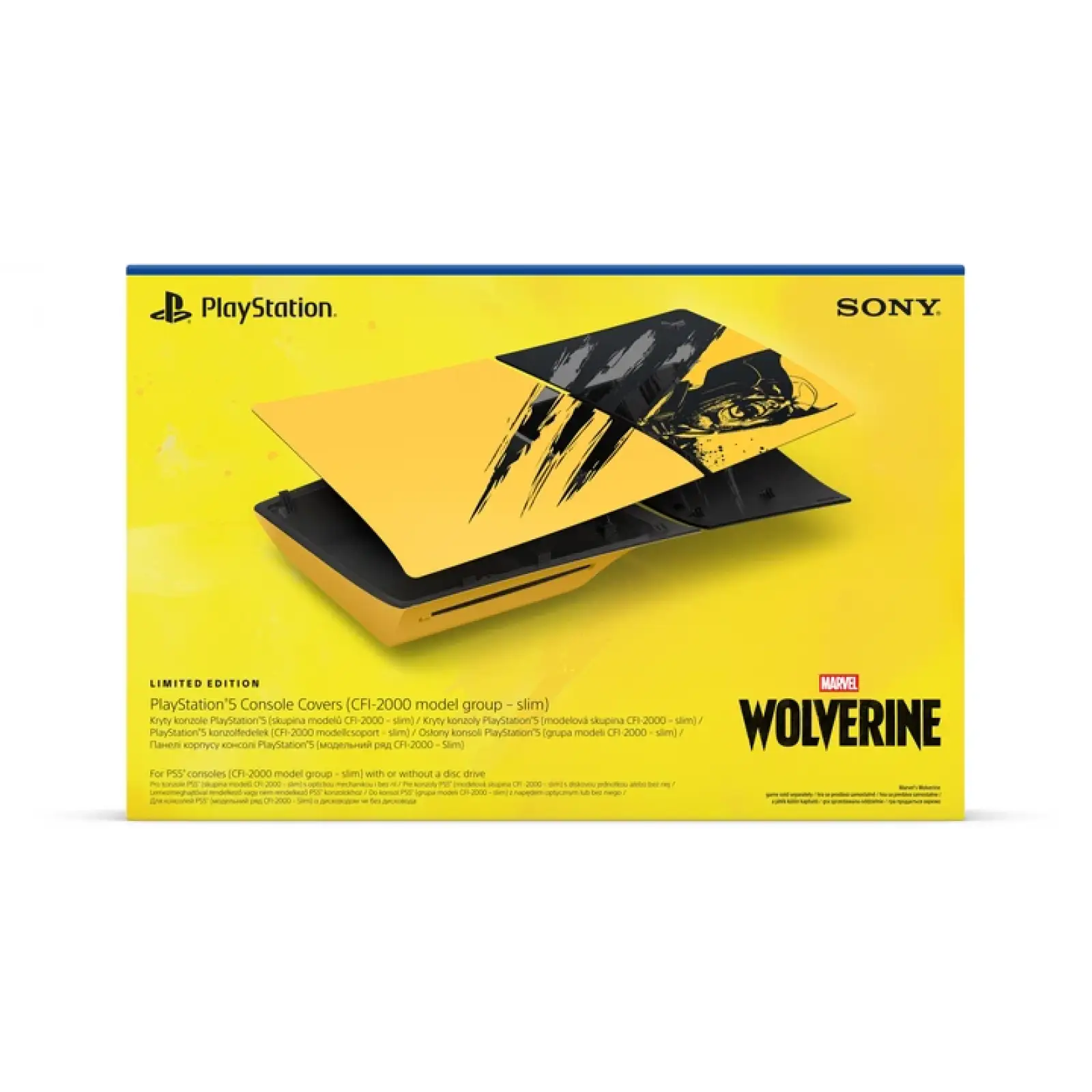 Панель корпусу Sony PlayStation 5 Marvel's Wolverine Limited Edition UA