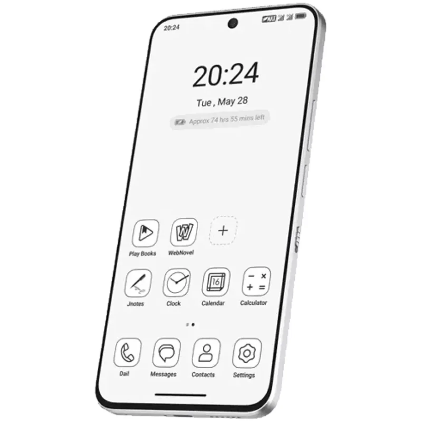 Смартфон TCL NxtPaper 60 Ultra 12/256GB Lunar White EU