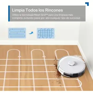Робот-пылесос TP-Link Tapo RV30 Max Plus White Robot Vacuum and Mop + Smart Auto-Empty Dock (1784500076)