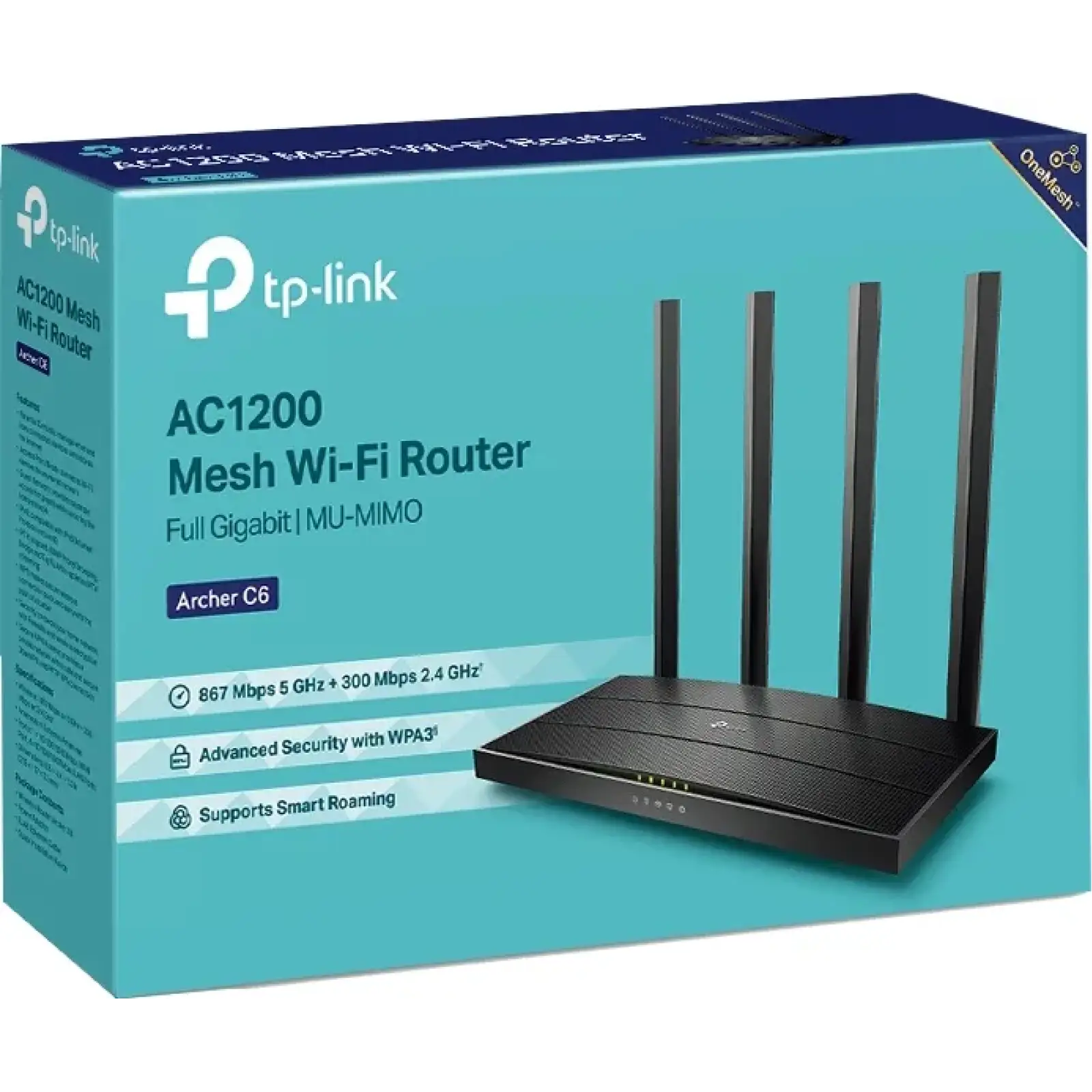 Бездротовий маршрутизатор TP-Link Archer C6 UA