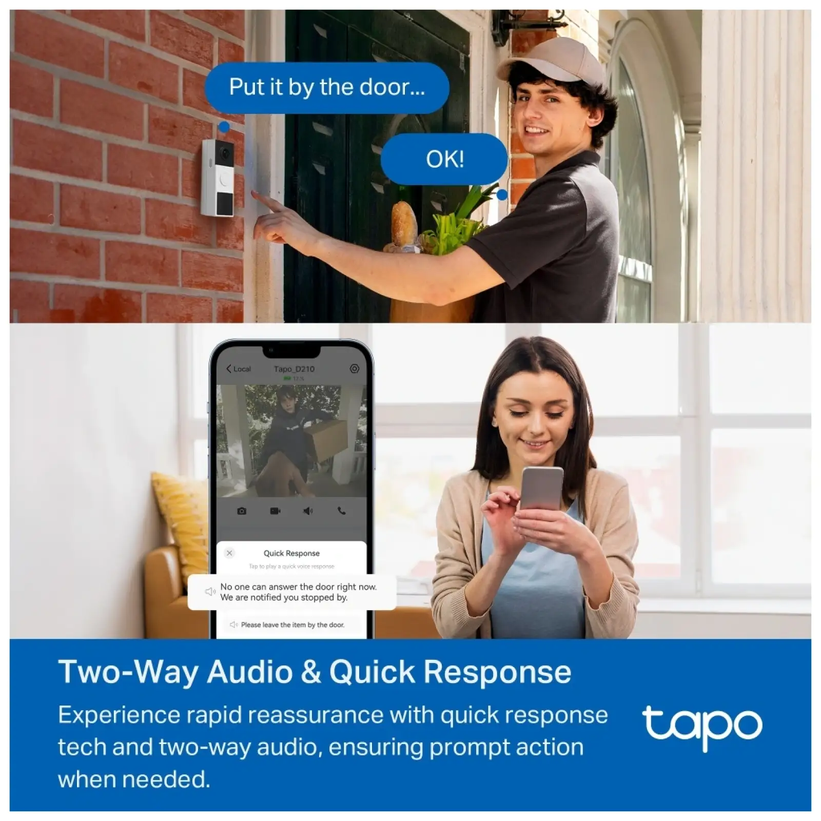 Wi-Fi камера TP-Link Tapo D210 UA