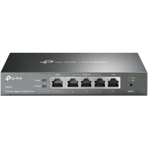 Маршрутизатор TP-LINK ER605 (1xGE LAN, 1xGE WAN, 3xGE LAN, VPN Omada), TL-R605 UA