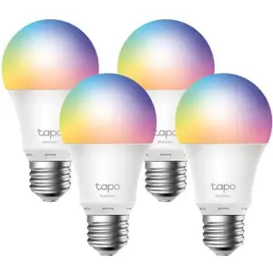 Світлодіодна лампа TP-Link Smart LED Wi-Fi Tapo L530E N300 Multicolor 4 шт (TAPO-L530E-4-PACK)
