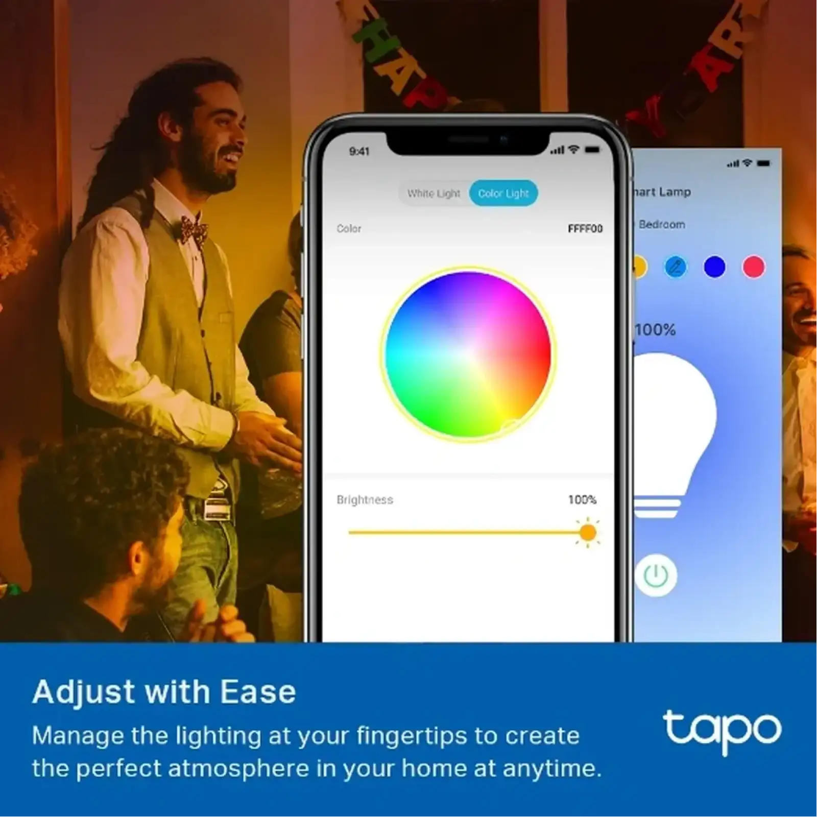 Светодиодная лампа LED TP-Link Smart LED Wi-Fi Tapo L530E N300 UA