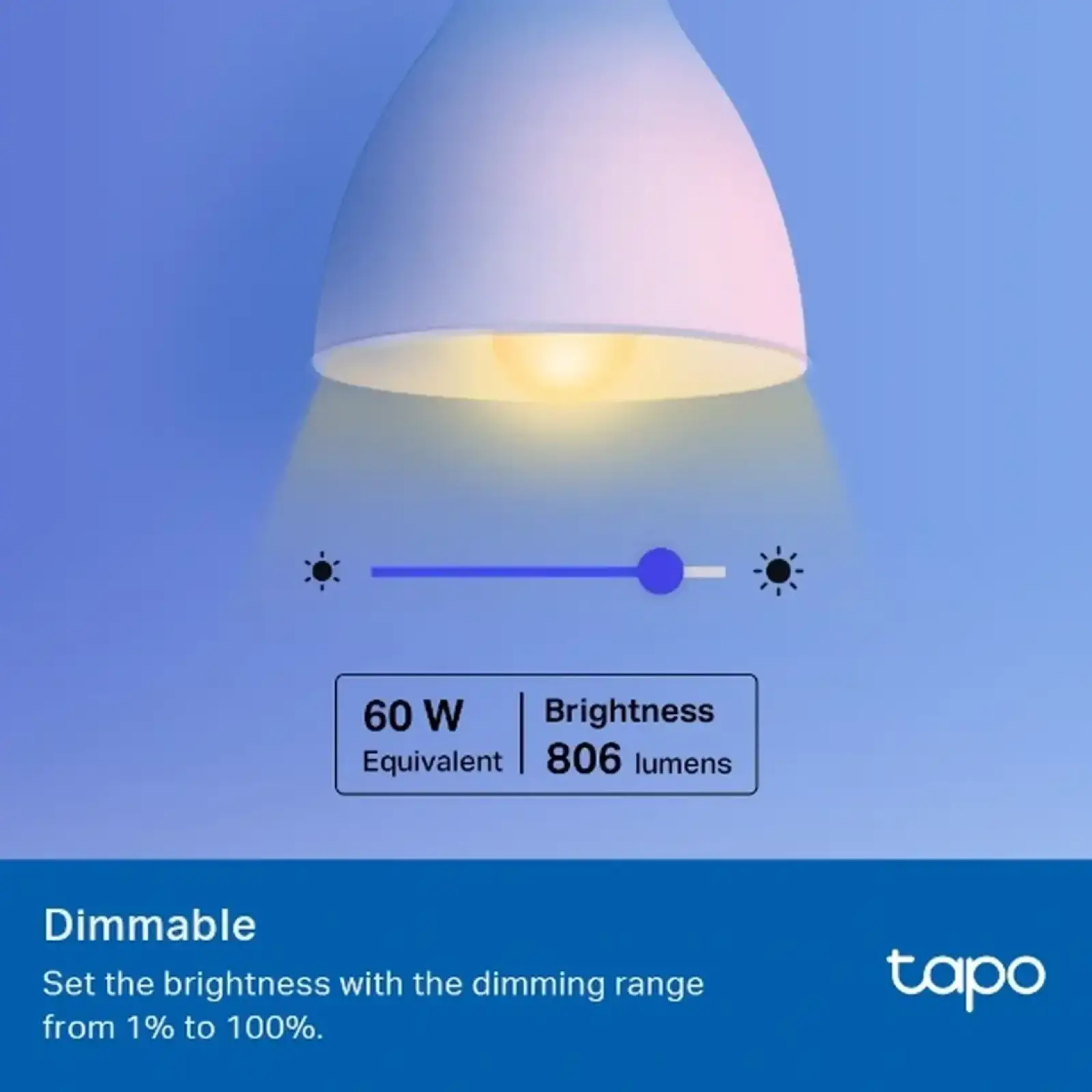 Светодиодная лампа LED TP-Link Smart LED Wi-Fi Tapo L530E N300 UA