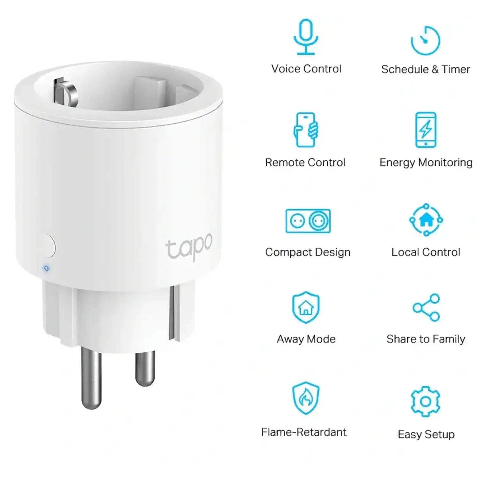 Умная розетка TP-Link Tapo P115 UA