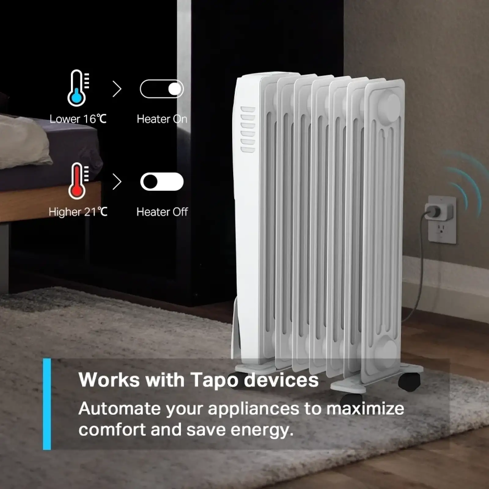 Умный датчик температуры и влажности TP-Link Tapo T310 UA