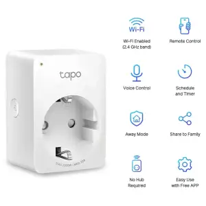 Умная розетка TP-Link Tapo P100 Wi-Fi (1-pack) UA