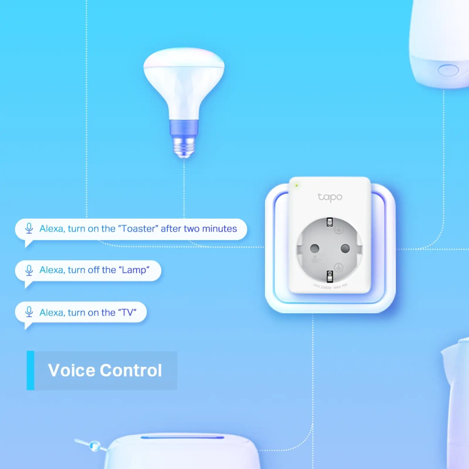 Умная розетка TP-Link Tapo P100 Wi-Fi (1-pack) UA