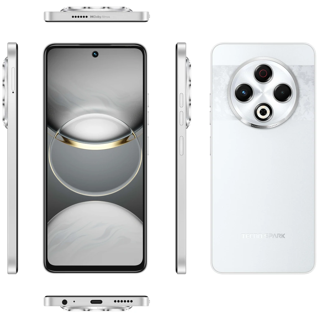 Смартфон Tecno Spark 30 KL6 8/256Gb Astral Ice UA