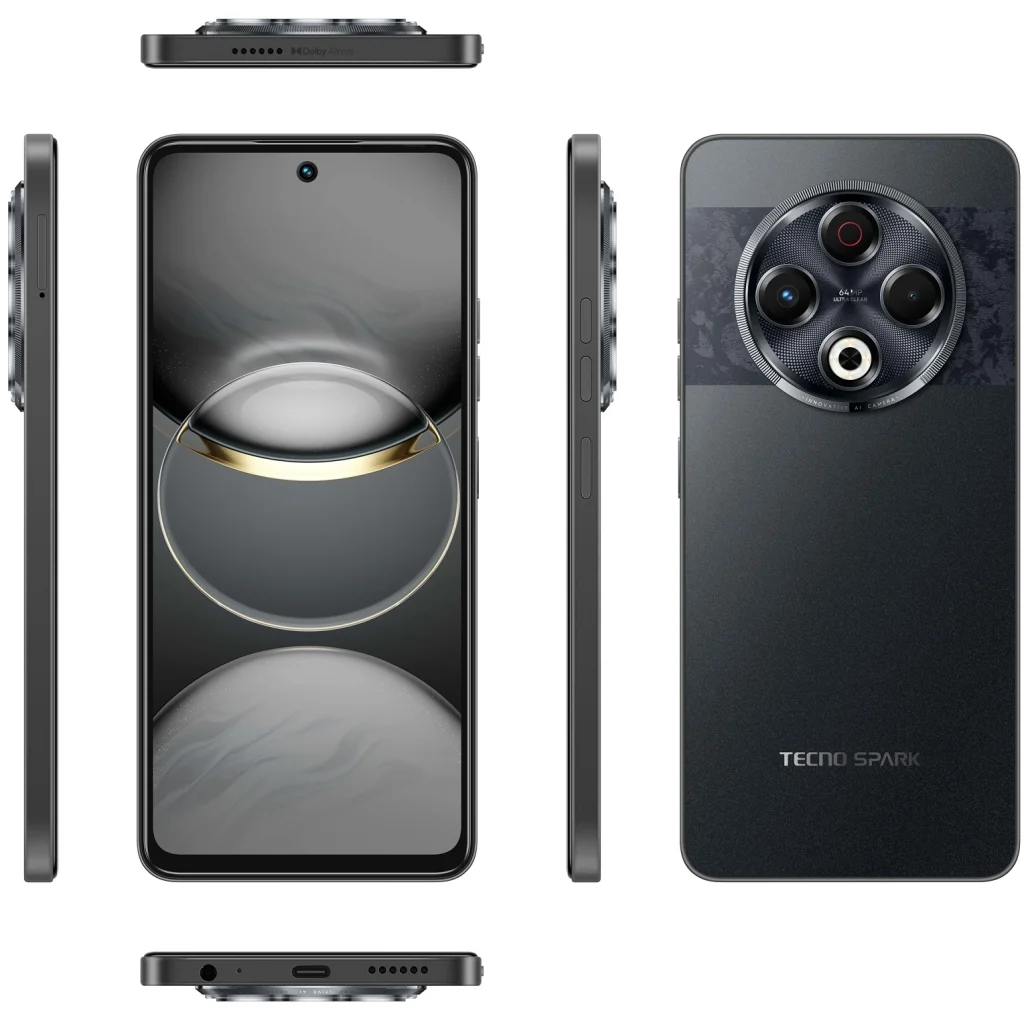 Смартфон Tecno Spark 30 KL6 8/256Gb Stellar Shadow UA