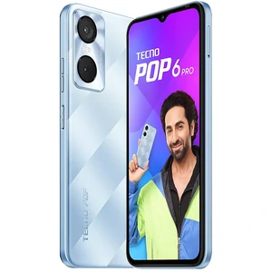 Смартфон Tecno Pop 6 Pro (BE8) 2/32GB Dual Sim Peaceful Blue (4895180785528) UA