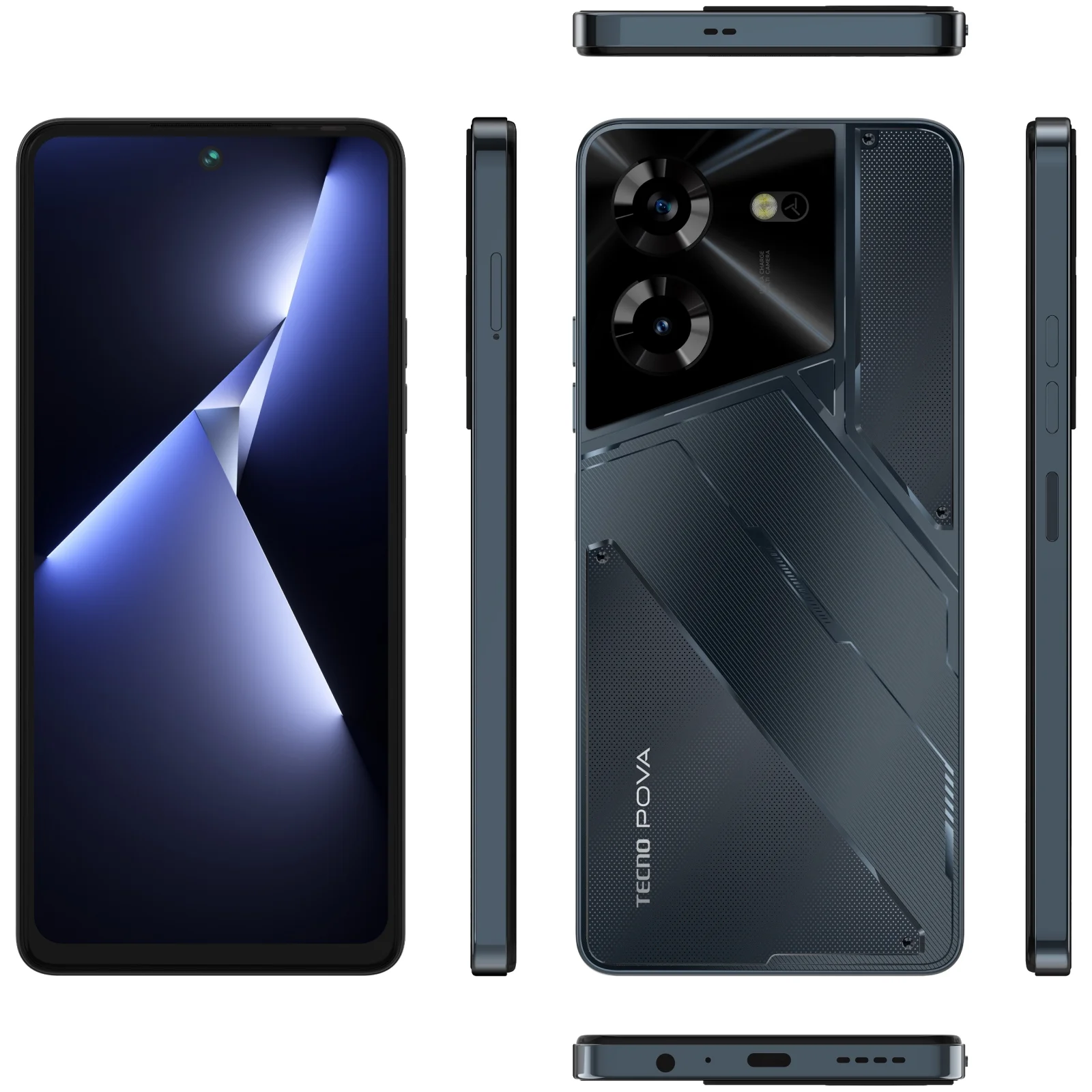 Смартфон Tecno Pova 5 LH7n 8/128GB Mecha Black (4894947000492) UA