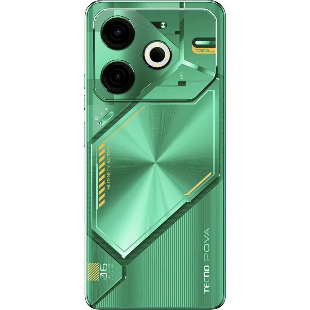 Смартфон Tecno Pova 6 Neo LI6 8/128GB Comet Green (4894947021039) UA