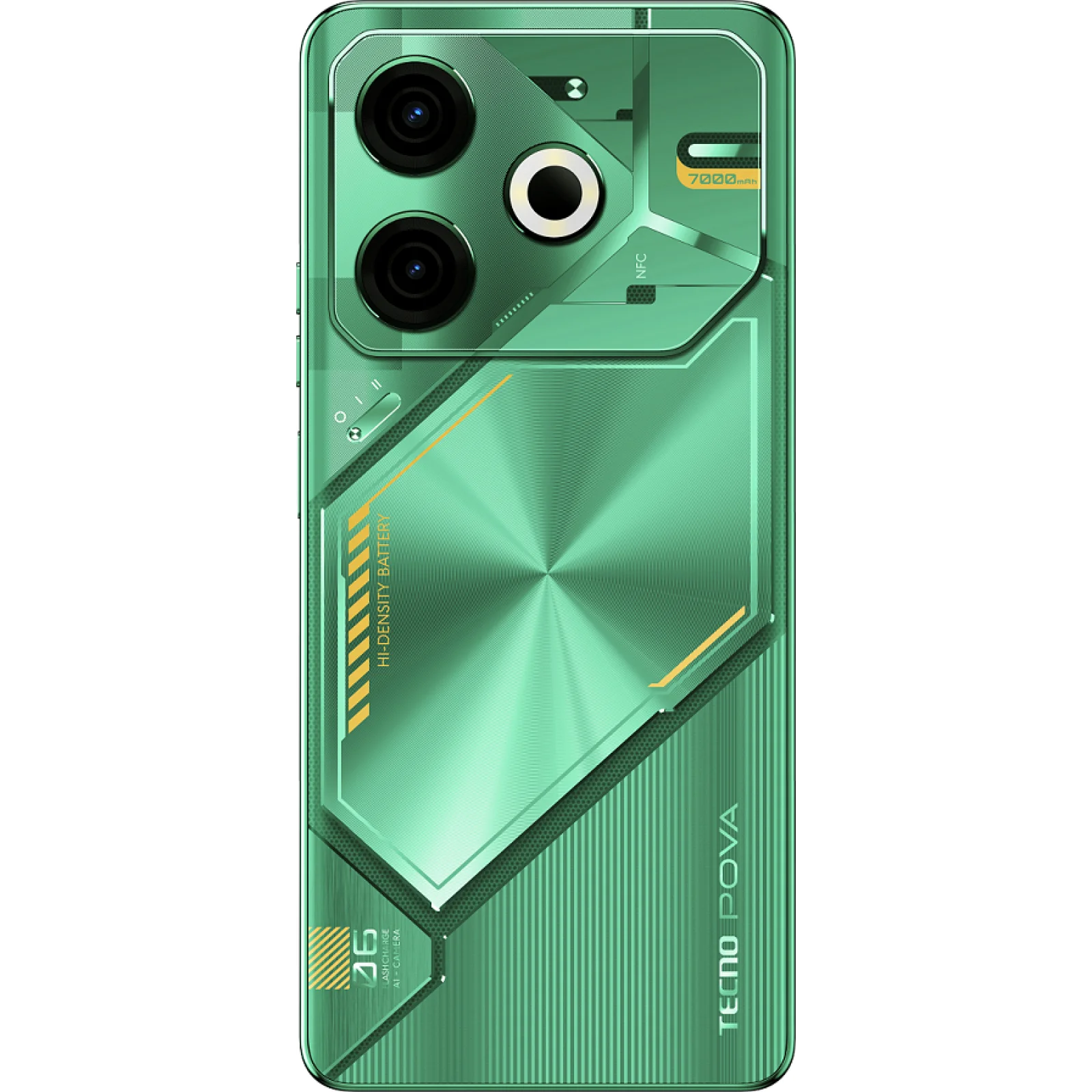 Смартфон Tecno Pova 6 Neo LI6 8/128GB Comet Green (4894947021039) UA