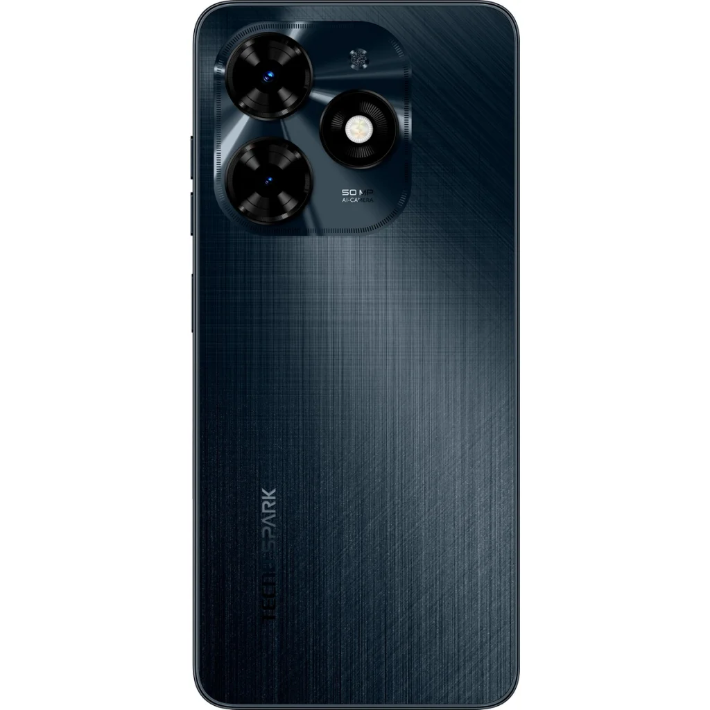 Смартфон Tecno Spark 20C BG7n 4/128Gb Gravity Black (4894947011740) UA