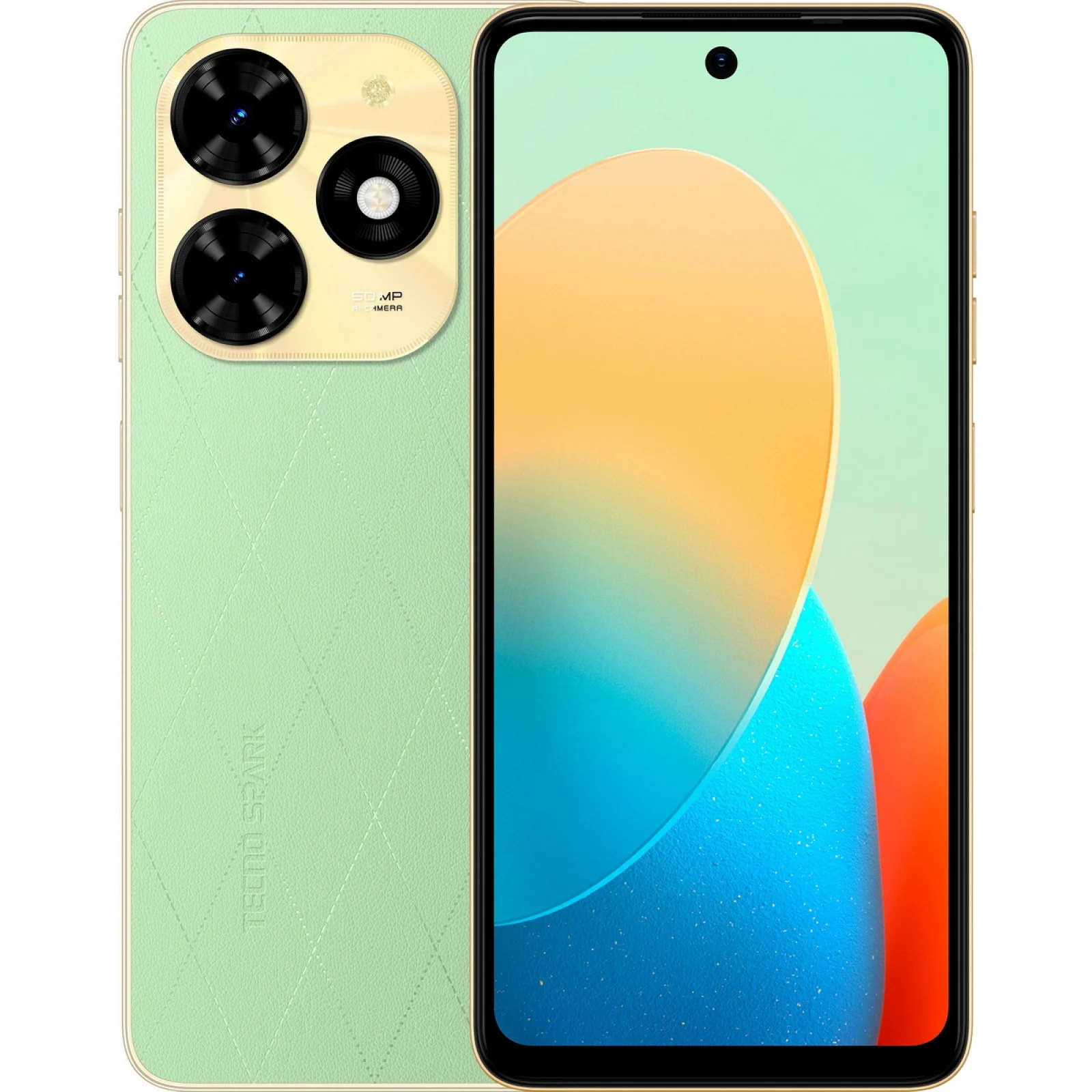 Смартфон Tecno Spark 20C BG7n 4/128Gb Magic Skin Green (4894947011764) UA