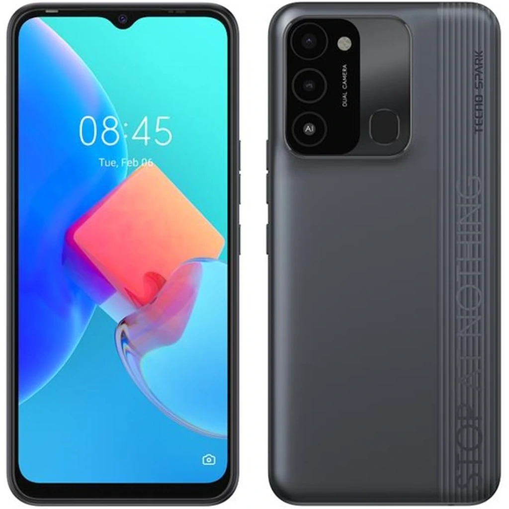 Смартфон Tecno Spark 8C KG5k 4/64GB Magnet Black (4895180777899) UA