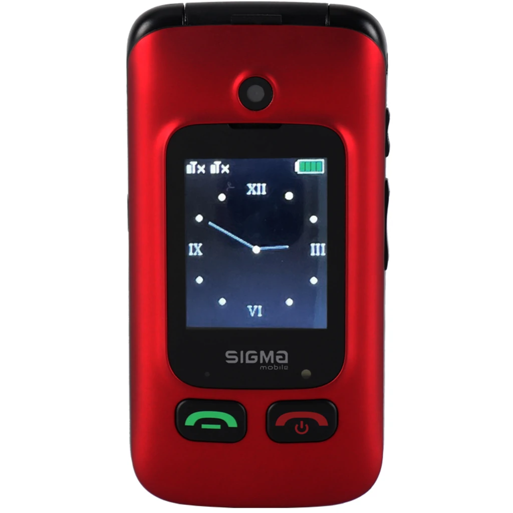 Мобильный телефон Sigma Mobile Comfort 50 Shell Duo Type-C Black-Red UA