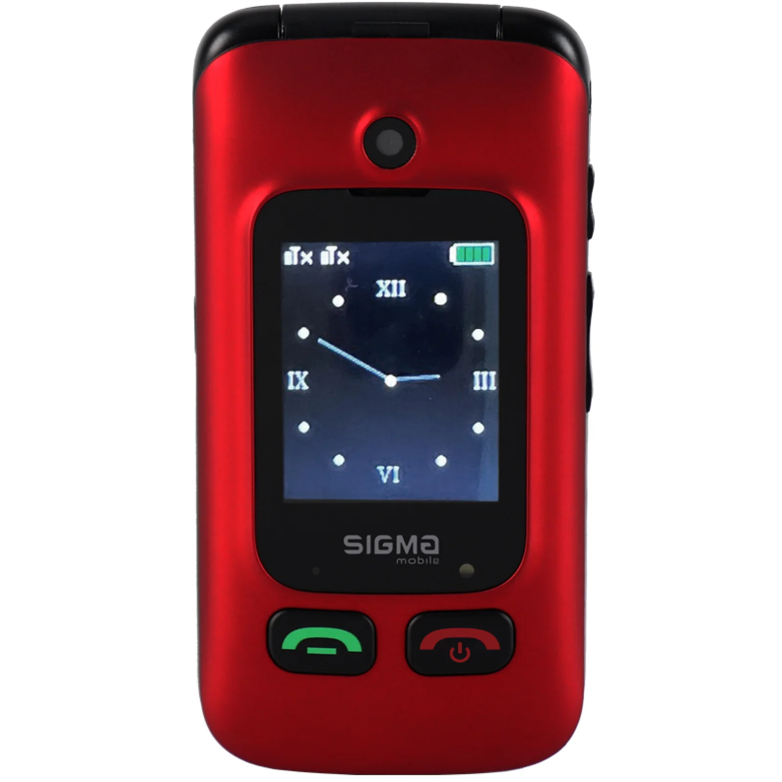 Мобильный телефон Sigma Mobile Comfort 50 Shell Duo Type-C Black-Red UA