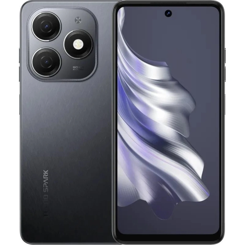 Смартфон Tecno Spark 20 KJ5n 8/256Gb Gravity Black (4894947011597) UA