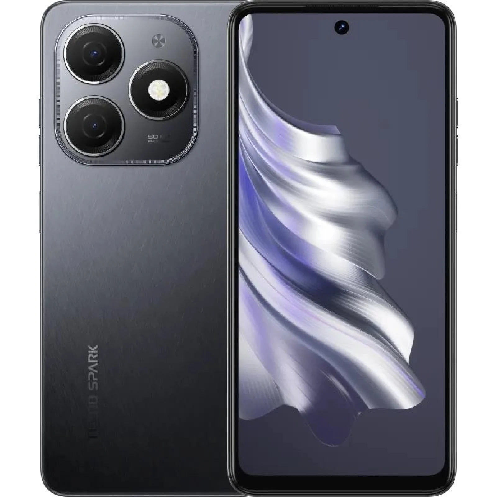 Смартфон Tecno Spark 20 KJ5n 8/256Gb Gravity Black (4894947011597) UA