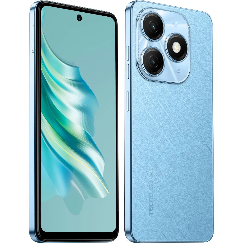 Смартфон Tecno Spark 20 KJ5n 8/128Gb Magic Skin Blue (4894947013546) UA