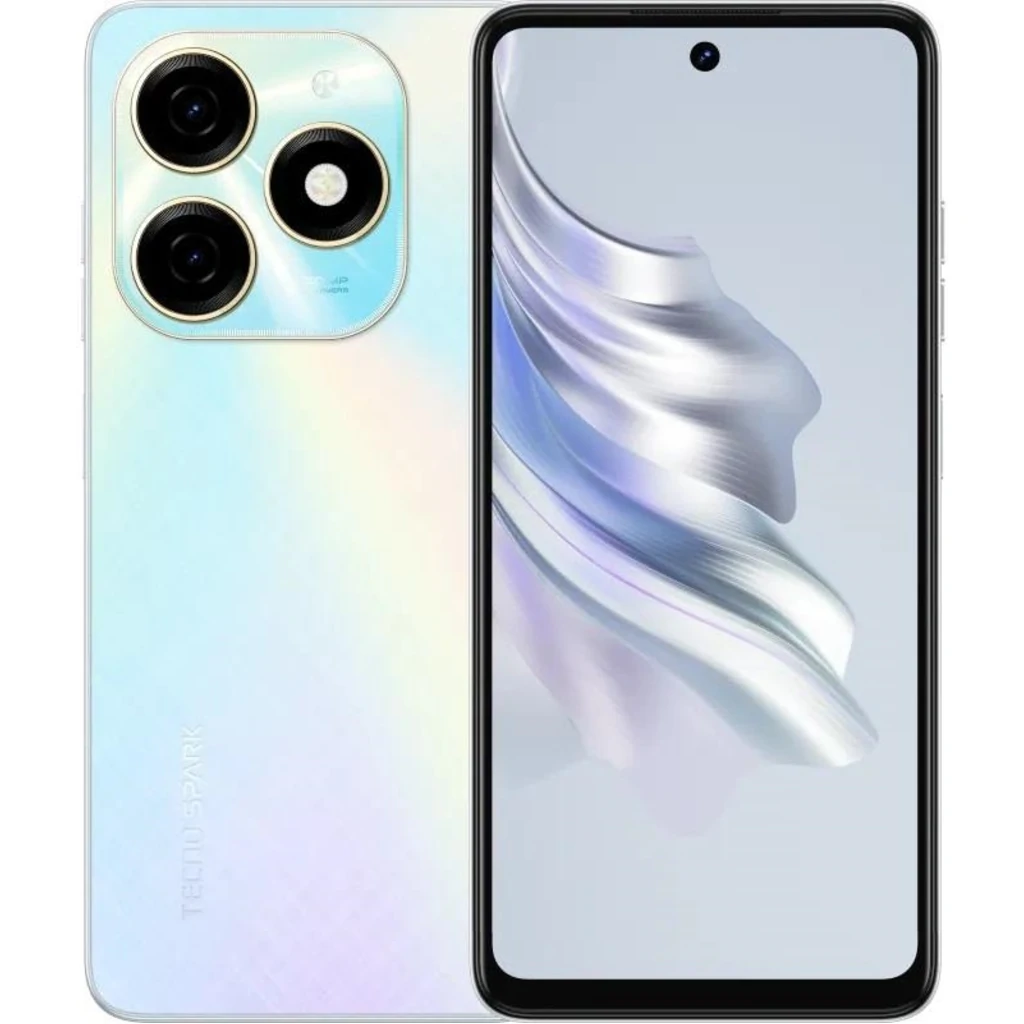 Смартфон Tecno Spark 20 KJ5n 8/128Gb Cyber White (4894947013522) UA