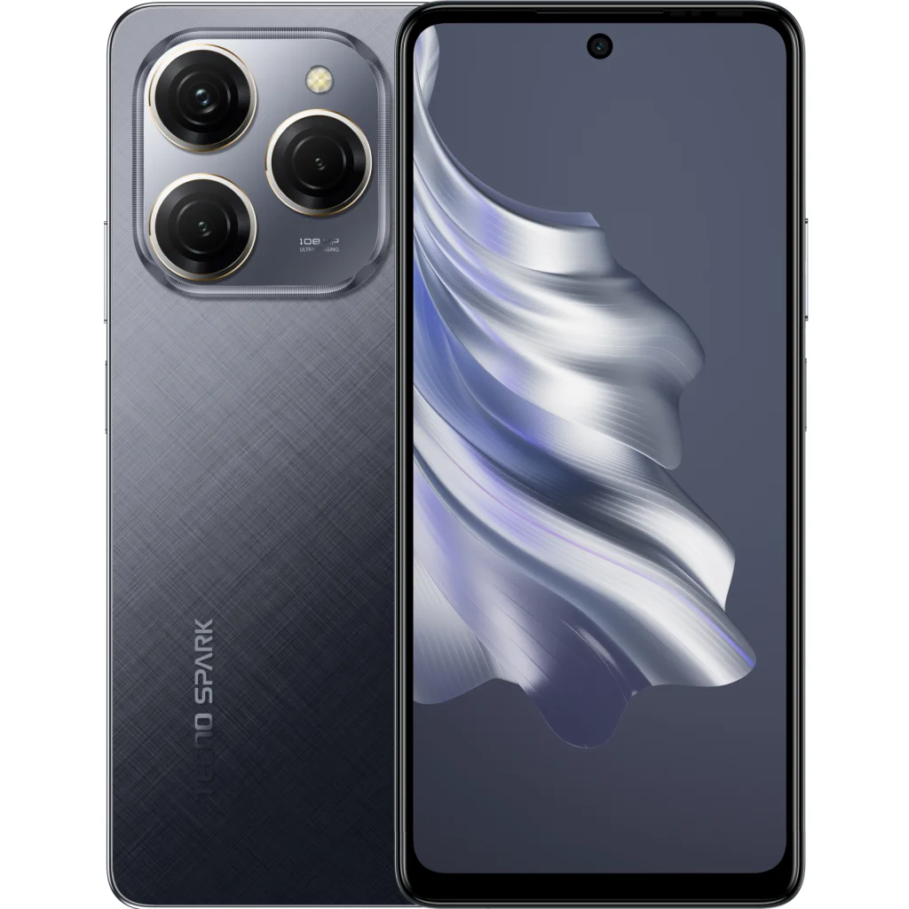 Смартфон Tecno Spark 20 Pro KJ6 8/256Gb Moonlit Black (4894947014178) UA