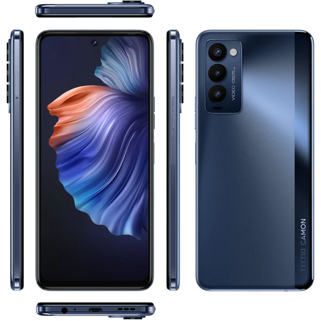 Смартфон Tecno Camon 18p (CH7n) 8/128Gb Dusk Grey UA
