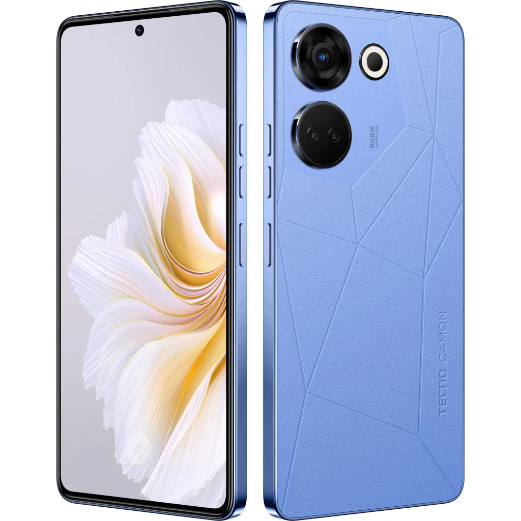 Смартфон Tecno Camon 20 Pro (CK7n) 8/256GB Serenity Blue (4895180799815) UA